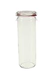 Weck 905 Cylindrical Jar, 16.9 Ounce - Set of 6