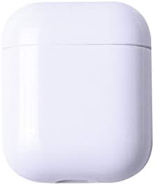 Wulidasheng Airpods Case,Glossy Anti-dust Hard Case Cover Protector for Apple Airpods Bluetooth Earphones White