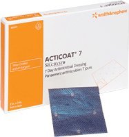 Acticoat 7 Day Wound Dressing, 4