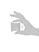 Steins 768-1106-0000 Gel Sandal Toe Separator, Clear, Size One, 2-Count