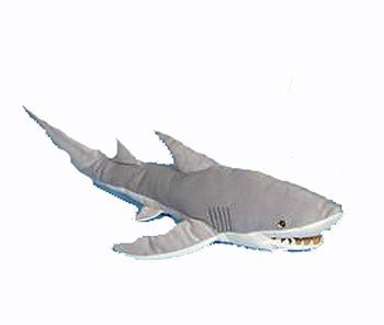 Great White Shark Hand Puppet made by Sunny Puppets