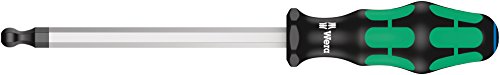 Wera 05022930001 352-42802 x 150 mm Ball End Screwdriver for Hexagon Socket Screws - Silver