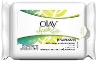 Olay Fresh Effects S'wipe Out! Refreshing Make-up Removal Cloths, 20 count - 2pc