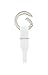 [Apple MFi Certified] Merkury Innovations POWERLOOP Lightning to USB Keychain with 3-Inch High-Speed Rubberized Cable for iPhone & iPad - White