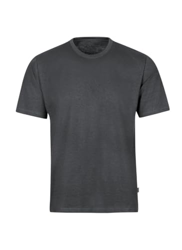 Trigema Damen T-Shirt Deluxe Baumwolle, Grau (Grau-Melange 109), Taille col: 36 Homme
