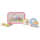 Metal Tea Set Dnette Valise by Moulin Roty