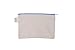 Cafurty Large Blank Canvas Pen Pencil Case Stationery Pouch Coin Bag Cosmetic Bags, Set of 5