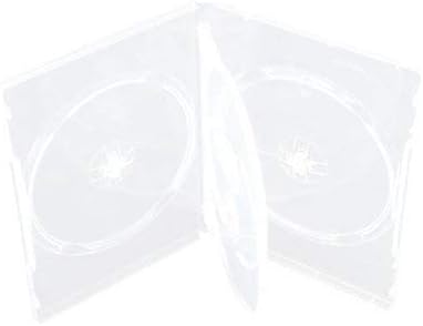 5 x Dragon Trading 4 Disc Clear CD DVD BLU RAY Disc Cases 4 Way Case for 4 Discs Of Any Format With 14mm Spine And Outer Sleeve For Artwork Inlay - Image 4