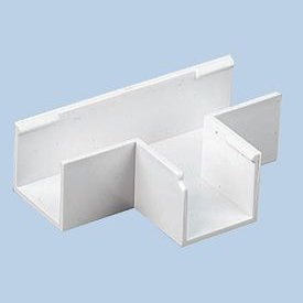 Cable-Core Mini Trunking Flat Tee 16mm x 16mm x 5