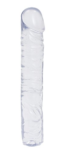 Doc Johnson Crystal Jellies 10 Inch Clear Dildo