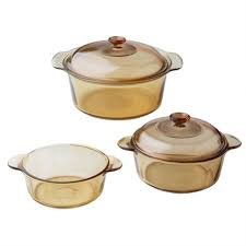 Click Here to See More Images Visions 5-pc Dutch Oven Set