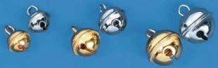 Rayher 2503206 Metal Bell (Spherical Shape) Pack of 10, gold