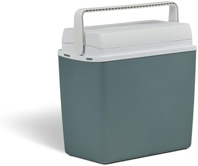 Mirabelle MM24 DC Réfrigérateur électrique 21 litres 12 V pour Voiture Camion Gris
