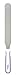 Wilton 409-7700 Serrated Spatula, 15-Inch