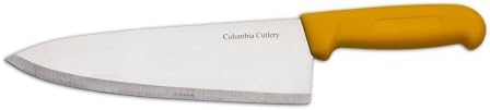 8" Columbia Cutlery Chef Knife - Yellow Handle