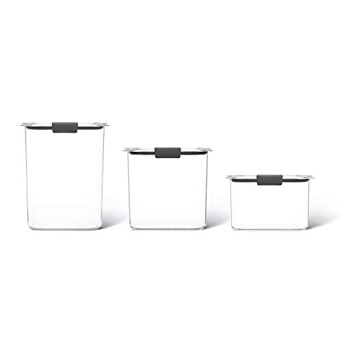 Rubbermaid 6Piece Brilliance Food Storage Containers for Pantry with