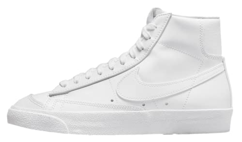 Nike Women's Basketball Shoe, White/White, 6