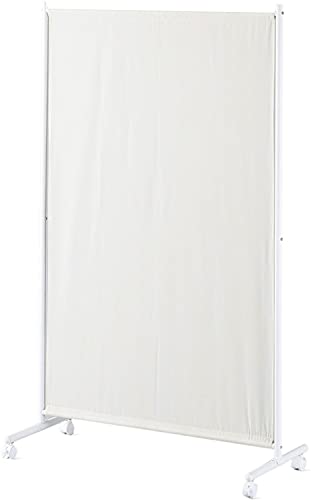 大竹産業 間仕切り パーテーション キャスター付き ホワイトベージュ 90x152cm 衝立て 目隠し スクリーン PTH-90WH