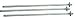 Ambient Weather EZ-245-SK 24" Stake Kit for Weather Station Mounting Tripods primary