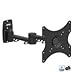 Full Motion Tilt Swivel Articulating TV Wall Mount Bracket with Removable Face Plate for EZ On-Off Installations Prefect for Trailers, RV's Campers, Fit's Most 23-42