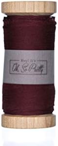 Merlot Silk Ribbon (2' x 3 Yards)