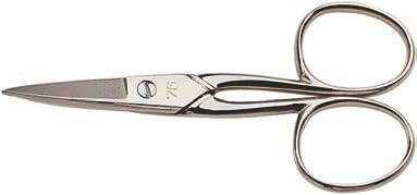 nippes Solingen Nail scissors, straight tip, 9 cm, scissors