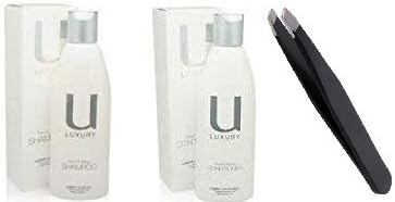 Luxury Shampoo & Conditioner 8.5oz Duo+PROFESSIONAL TWEEZER