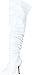 Forever Link Womens Focus-33 Vegan Leather Over The Knee Fashion Boots