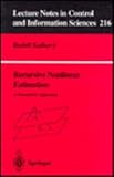 Recursive Nonlinear Estimation : A Geometric Approach, Kulhav, Rudolf, 3540760636