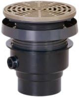 Sioux Chief 832 4pnr 4 Pvc Floor Drain W Adjustable Nb Strainer