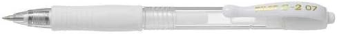 Pilot G207 0.7mm Retractable Gel Rollerball Pen - White