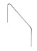 S.R. Smith 2HR-5-049 2-Bend Swimming Pool Handrail, Stainless Steel, 5-Foot, Rail