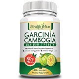80% HCA PURE GARCINIA CAMBOGIA PREMIUM EXTRACT All Natural Appetite Suppressant and WEIGHT LOSS Supplement Formula. Ultra Easy Swallow Pills. 60 Capsules. Manufactured In The USA Plus Clean Eating E-Book!