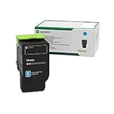 Lexmark 78C0XCG TAA-Compliant Cyan Extra High Yield