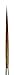 da Vinci Watercolor Series 1203k Maestro Paint Brush, Long Needle Liner/Rigger Kolinsky Red Sable, Size 4