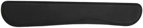 EdBerk74 Desktop Anti Slip Black Gel Wrist Rest Support Comfort Pad for PC Computer Gaming Keyboard Raised Platform Hands