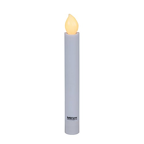 Hand Held LED Flickering Amber Battery Candles - Church Service, Candlelight Vigil (Pack of 25) - AAA Batteries Included