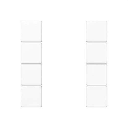 Jung A504TSAWW Complete 4-Part Switch Set