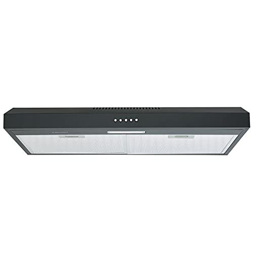 Ancona AN1803 30” 110 CFM Convertible Under Range Hood in