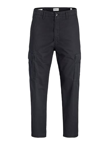 JACK & JONES Jpstkane Frank Cargo Noos, Noir, 28 W/32 L pour Homme