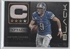 Matthew Stafford #140/349 (Football Card) 2012 Panini Black - Captains #7