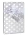 Pearl White Polka Dot Wedding Gift Wrap Paper - 16 Foot Roll Wedding Anniversary