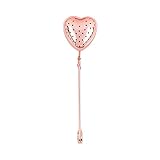 Pinky Up Heart Shaped Tea Ball Loose Leaf Infuser