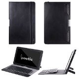 Poetic Slimbook Case for DELL XPS 18 18 Inch Window 8 Tablet Black (3 Year Manufacturer Warranty From Poetic)
