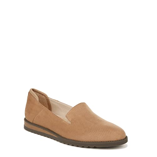 Dr. Scholl’s Shoes Womens Jetset Slip On Wedge Loafer Chipbrown Microfiber 11 M