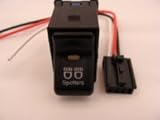 Jeep TJ Wrangler 1997 to 2006 Rocker Switch- Spotters Logo LIFE TIME WARRANTY