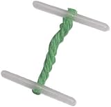 Q-Connect Plastic Ended Treasury Tag 127 mm Green Pack of 100 view 3