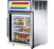 Click Here to See More Images True S/S Glass Door Countertop Refrigerator, 5 Cubic Ft