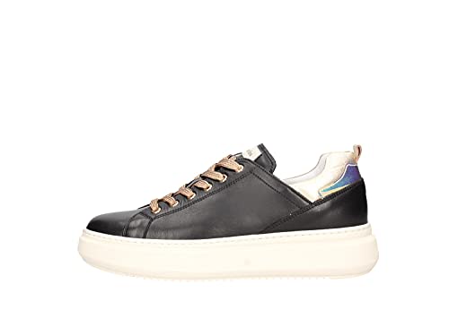 NeroGiardini I117050D Guanto Nero Sneakers Donna in Pelle Zeppa Bassa  (Taglia 40) | Prezzo.it