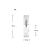 ericotry 5ML Empty Airless Vacuum Pump Bottle Refillable Plastic Cream Lotion Bottle Travel Bottles Toiletries Liquid Container for Cosmetic Make-up Pack of 6 (Transparent)